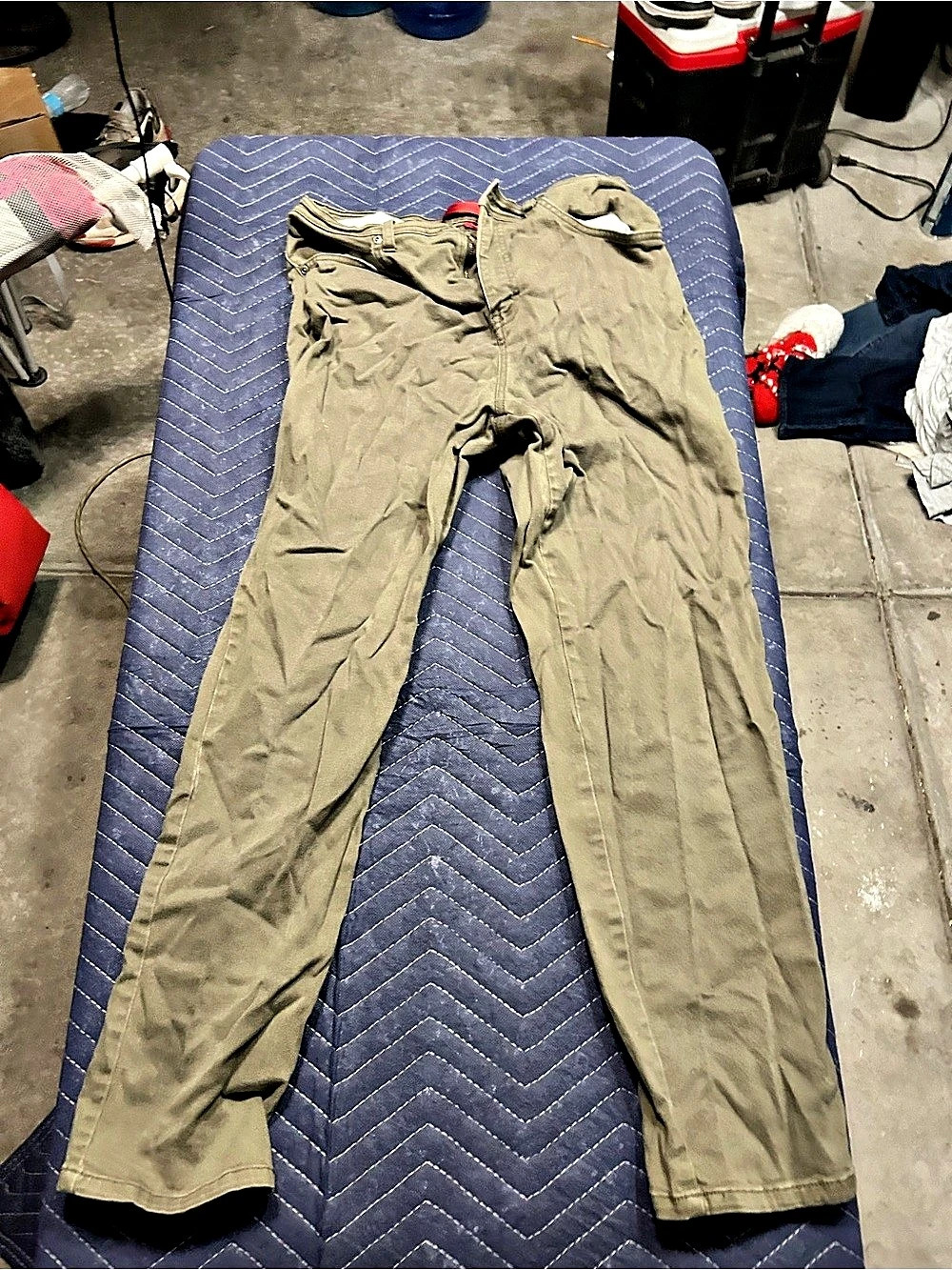MCM Straight Leg Pants in Grey